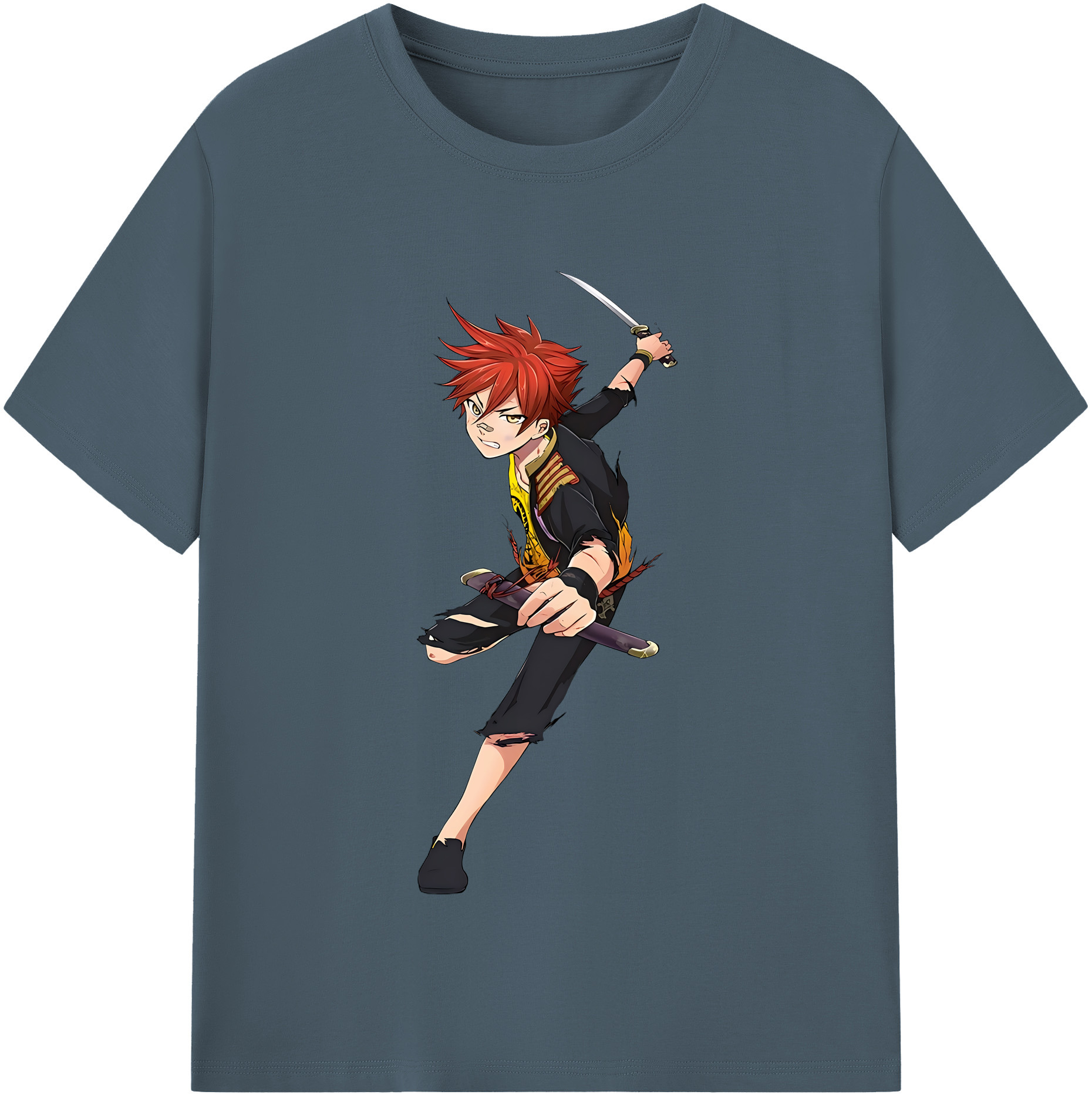 （画像用） 刀剣乱舞 Touken Ranbu 綿100％半袖Tシャツ（フロントプリント）